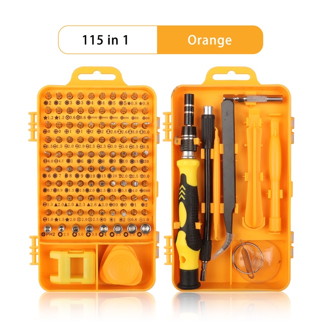 Computer Repair Kit,122 in 1 Laptop Screwdriver Kit, Precision
