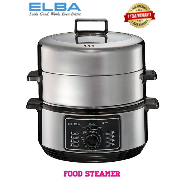 ELBA FOOD STEAMER STAINLESS STEEL EFSF6023(SS) Shopee Malaysia