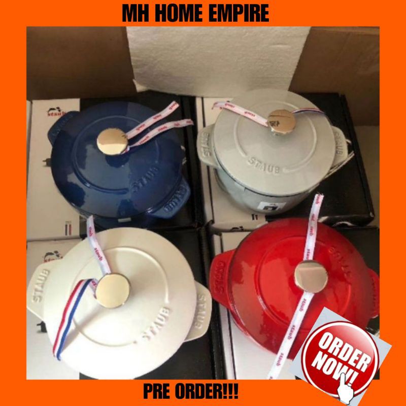 🔥🔥Staub enamel cast iron pot stick 16cm🔥🔥 Shopee Malaysia
