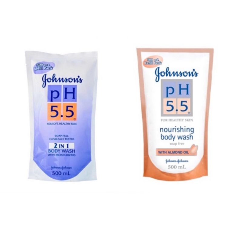 Johnson's PH5.5 Body Wash 500ml(Refill) Shopee Malaysia