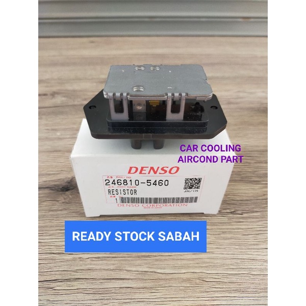 ORIGINAL DENSO BLOWER RESISTOR 4 PIN PROTON WAJA DENSO SYSTEM (5460