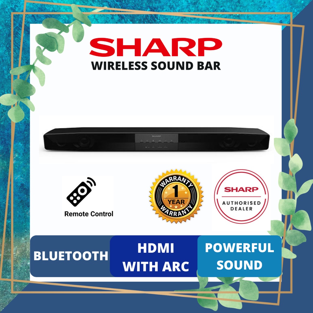Sharp Sound Bar Home Theatre System HTSB115 HTSB115 Shopee Malaysia