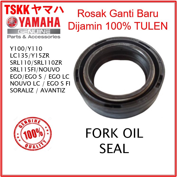 YAMAHA Original Fork Oil Seal Y100 Y110 LC135 Y15ZR SRL110 SRL115 FI