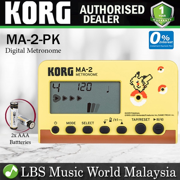 MA2 Pikachu Pokemon Edition Metronome (MA2PK MA2 PK) Shopee