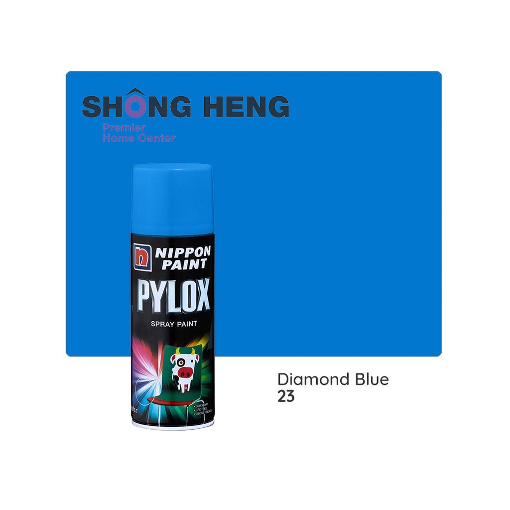 Nippon Spray Paint 23 Diamond Blue Shopee Malaysia