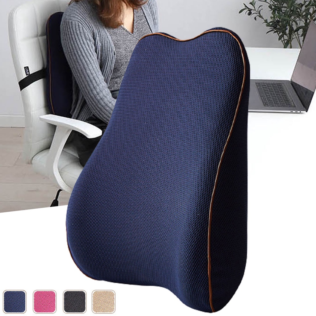 Memory Foam Lumbar Support Back Cushion Back Pain Relief Lumbar Support