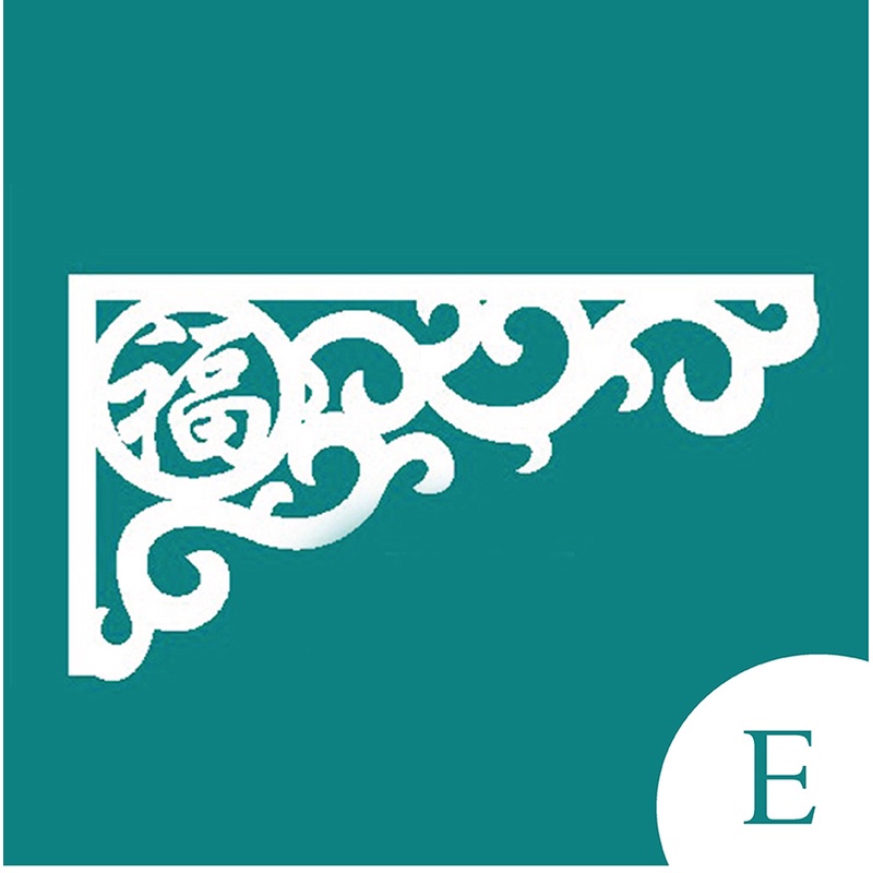 Decorative corner flower lace cutting door lintel european style simple