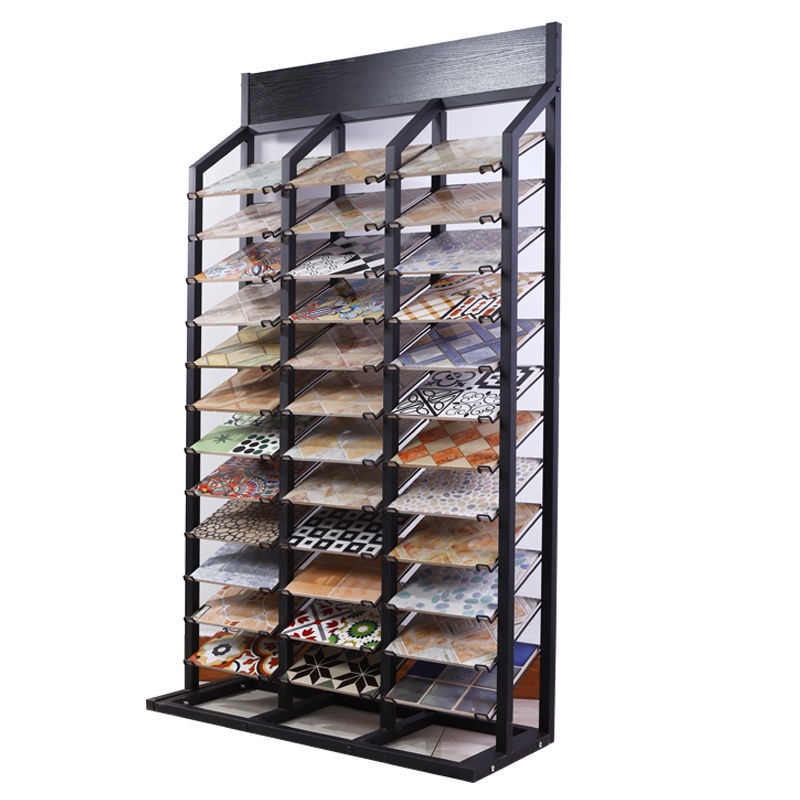 Display Stand Door Display Stand Aluminum Gusset Stone Sample