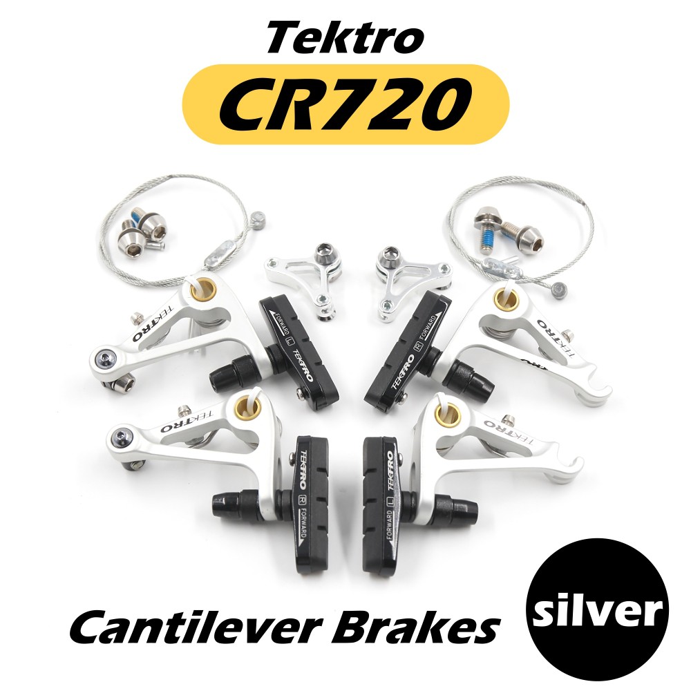 Tektro CR720 Cyclo Cross Bike Cantilever Brakes Front & Rear / black
