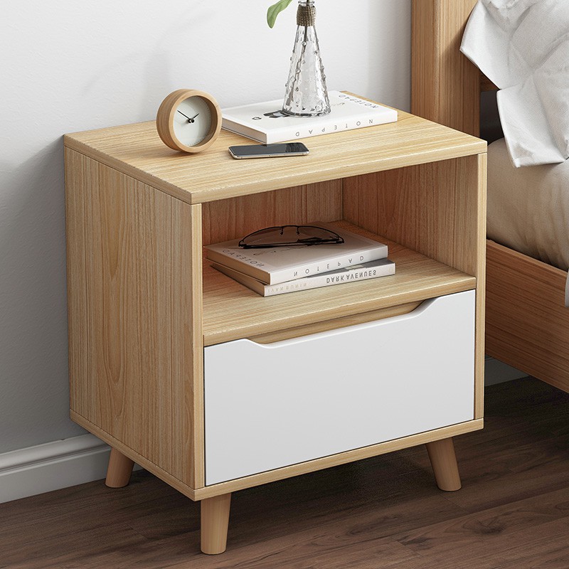 Simple bedside table simple modern bedroom economy mini small Nordic
