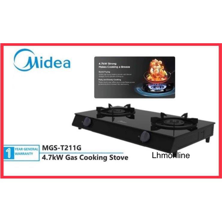 KHIND / Midea / DAWA Tabletop Glass Top DAPUR Gas Stove MGC829G / MGS