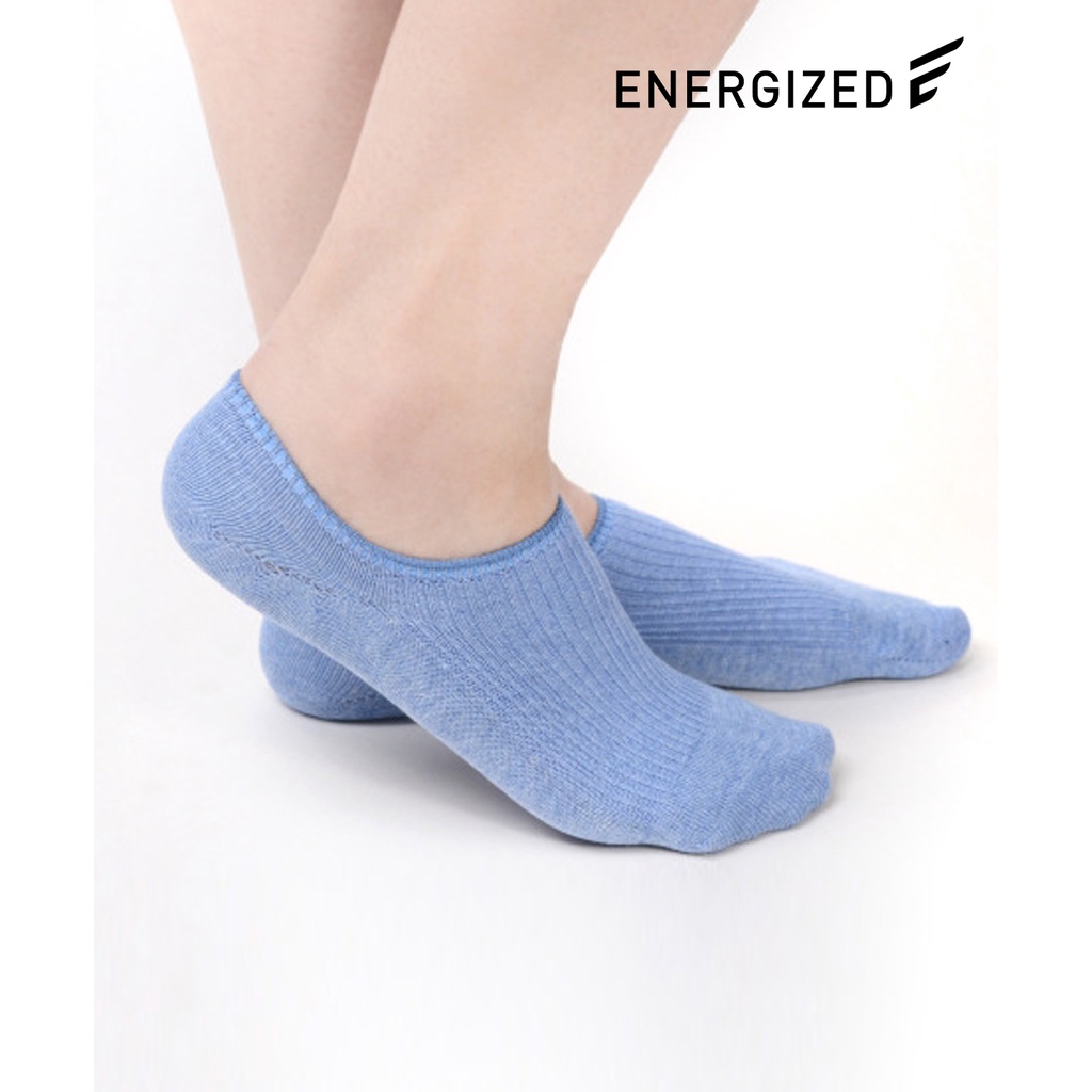 Energized Women's No Show Non Slip Socks 9011235 Shopee Malaysia