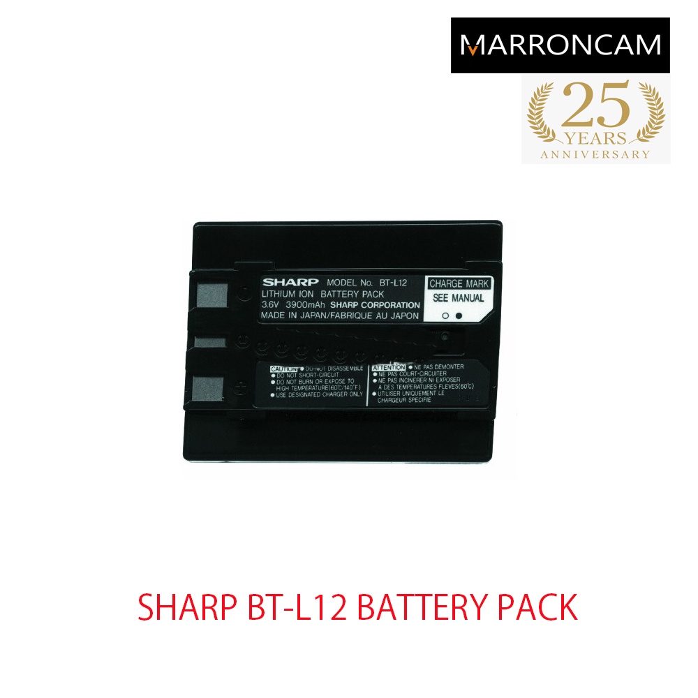 Sharp BTL12 Camcorder Battery Shopee Malaysia