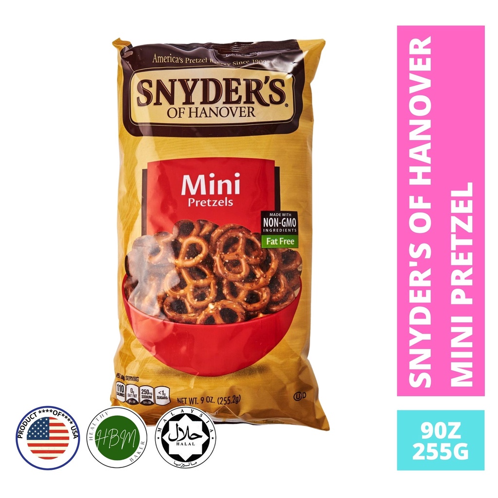 SNYDER'S OF HANOVER Mini Pretzel From USA 255g Shopee Malaysia