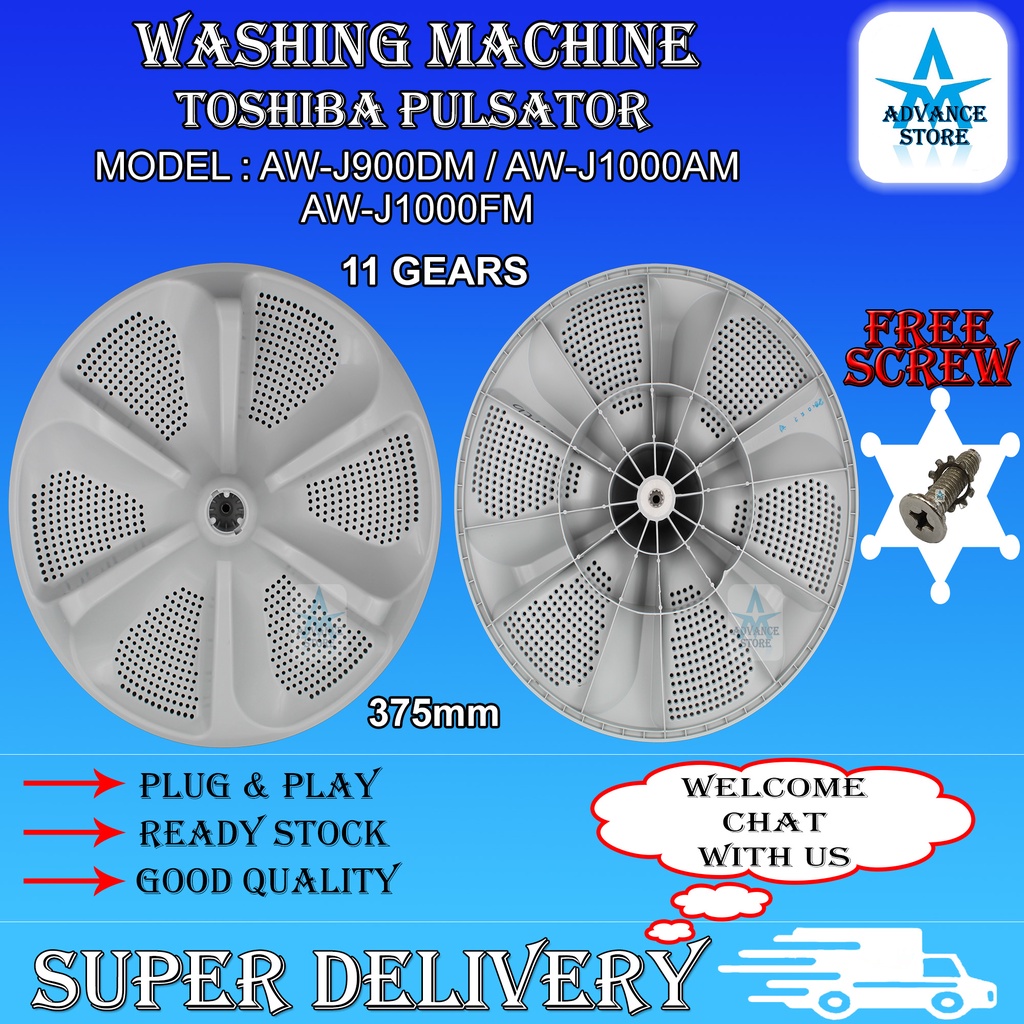 ORIGINAL AWJ900DM TOSHIBA WASHING MACHINE PULSATOR AWJ900 Shopee