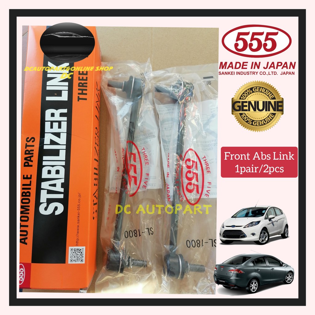 100 ORIGINAL 555 STABILIZER LINK MAZDA 2 / FIESTAR FIESTA CX3 CX3