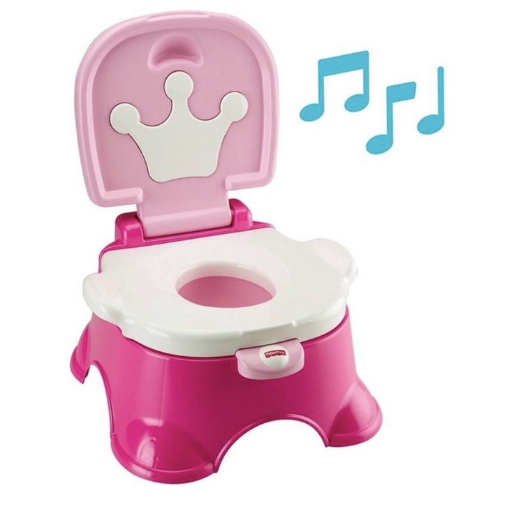 [Ready Stock] FISHER PRICE 3 IN 1 ROYAL STEP STOOL BABY POTTY Shopee