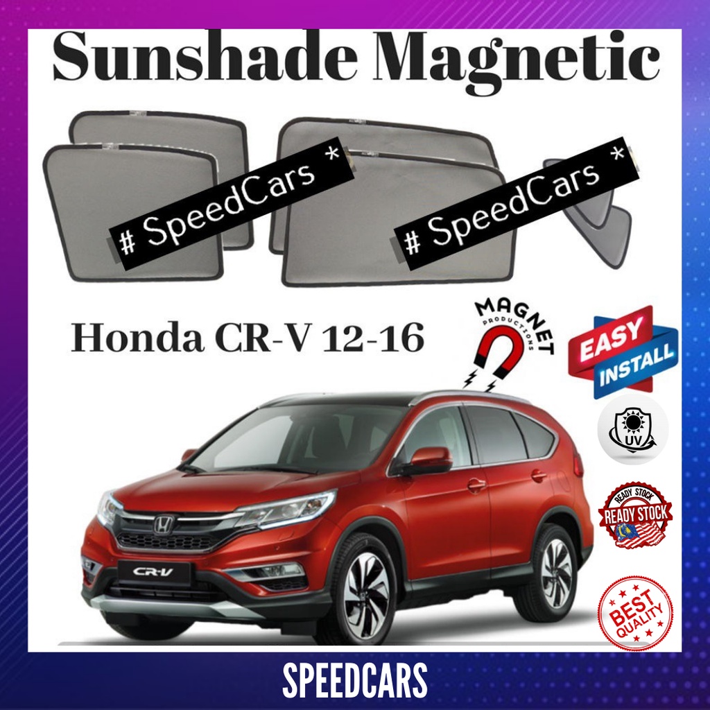 HONDA CRV 2012 2016 6 Windows/ Rear Window SUNSHADE🔥Ready