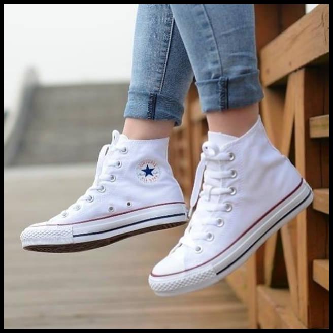 Converse All Star High Shoes Without Box Black And White_Toko Davi