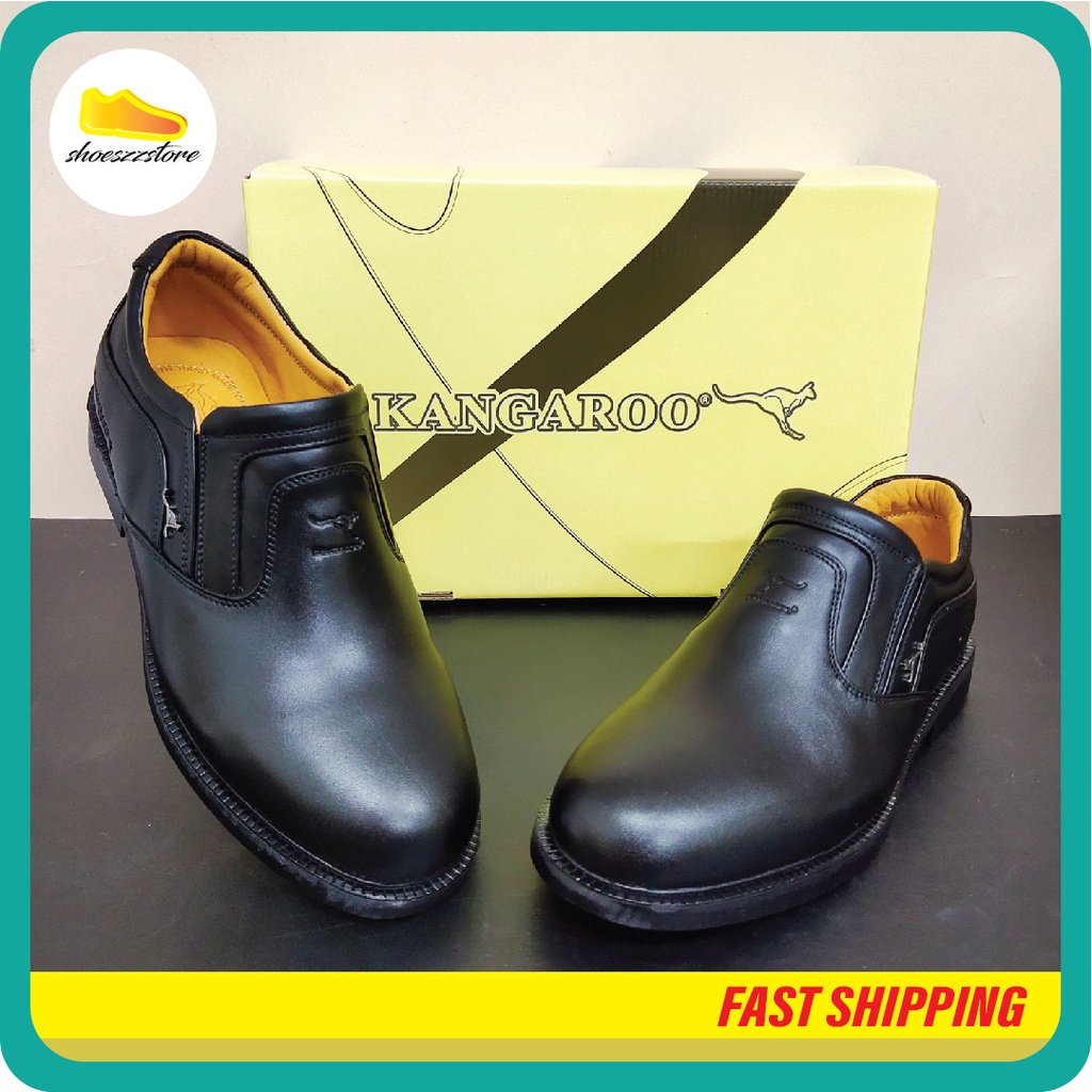 💯Original Kangaroo Men Full Leather formal office shoe 💯(8230) Shopee
