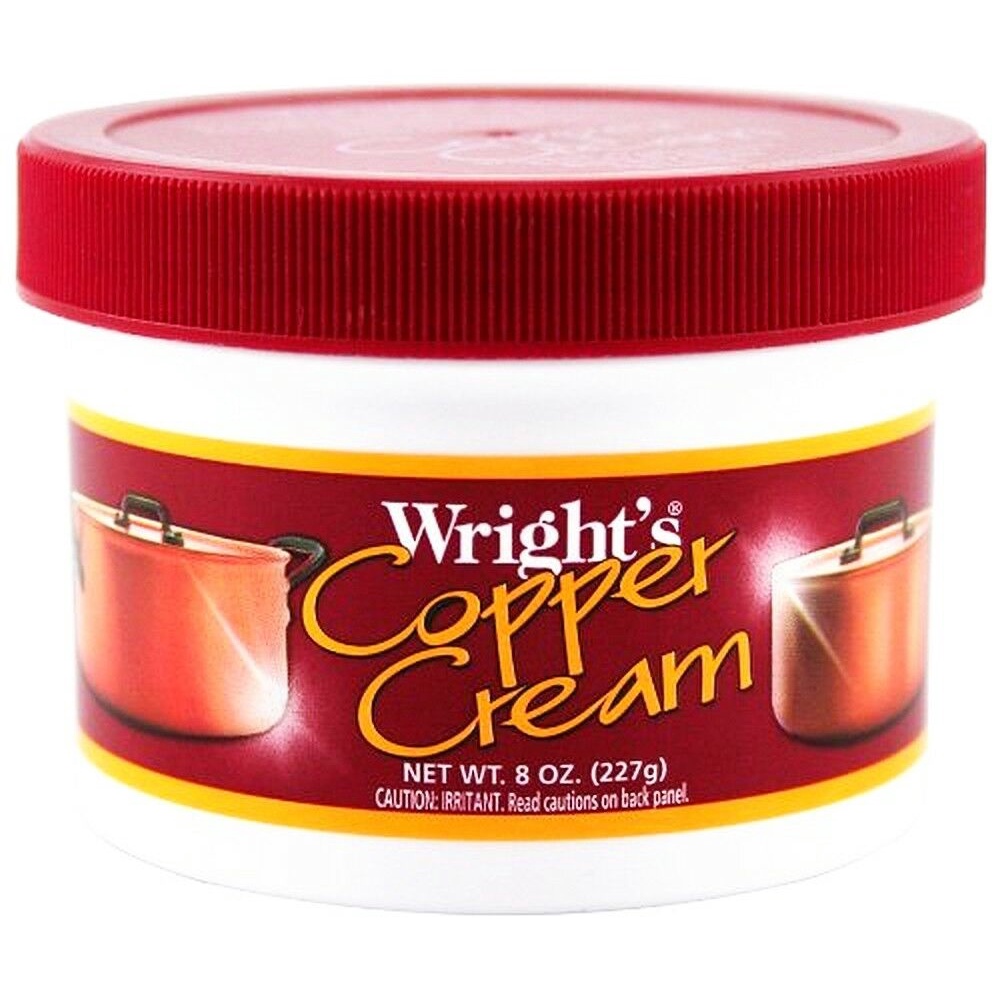 Wright's Copper and Brass Polish and Cleaner (227g) Cream Gently