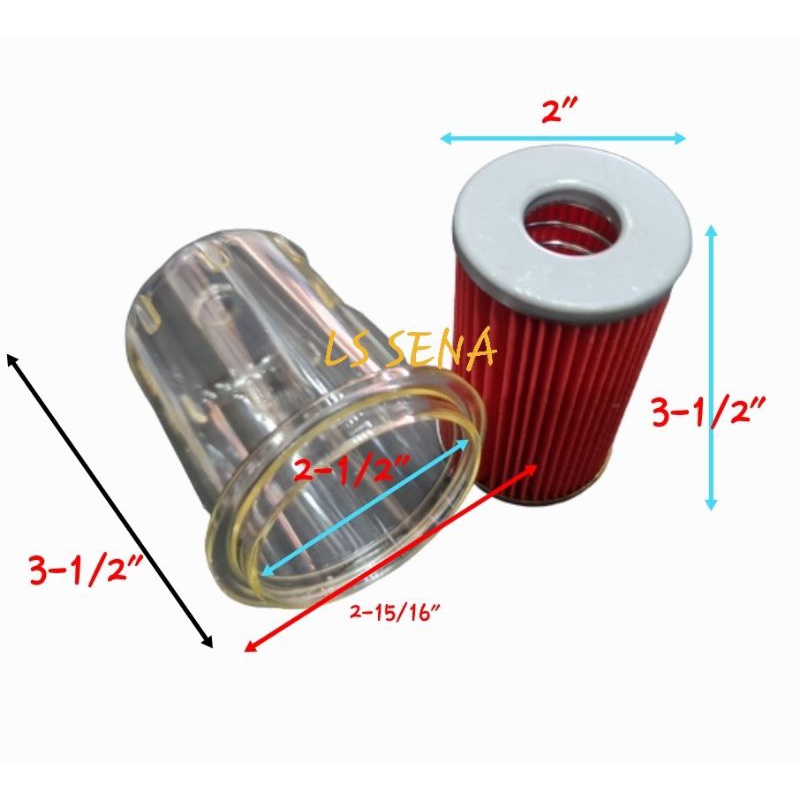 Fuel filter For Kubota tractor old model fuel bowl filter L2000 L2201