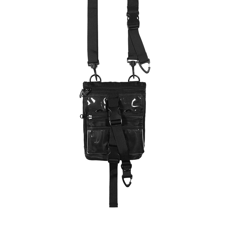 Cross Body Sling Bag Black Shopee Malaysia