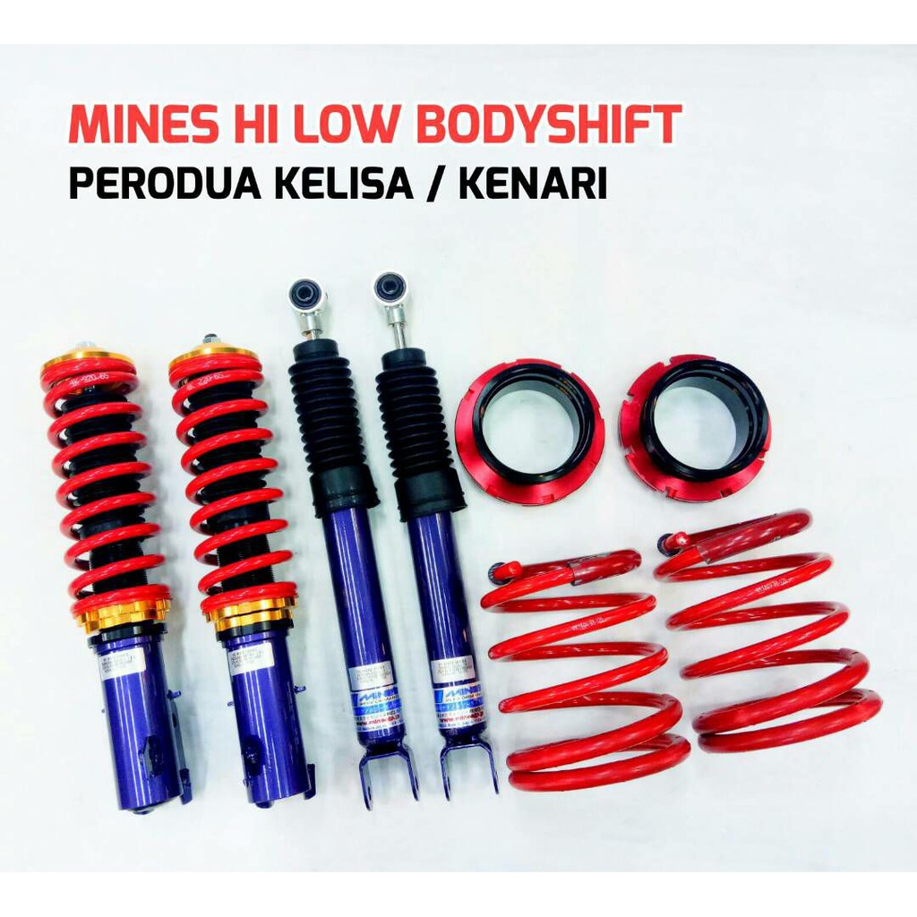 MINES adjustable absorber for PERODUA KELISA / KENARI Shopee Malaysia