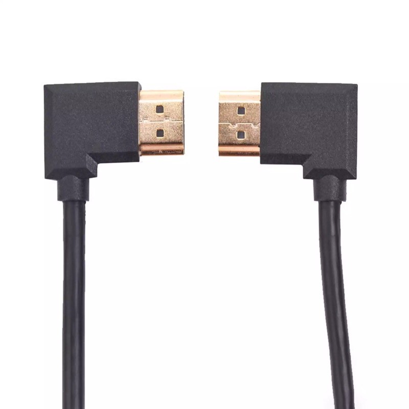 HDMI Cable 30cm Cord 90 Degree Left Angled Bend Right Angle Bend Up
