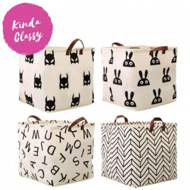 Storage box basket fit IKEA KALLAX Shopee Malaysia