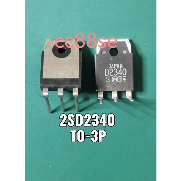 2SD2340 D2340 TO3P NCHANNEL TRANSISTOR Shopee Malaysia