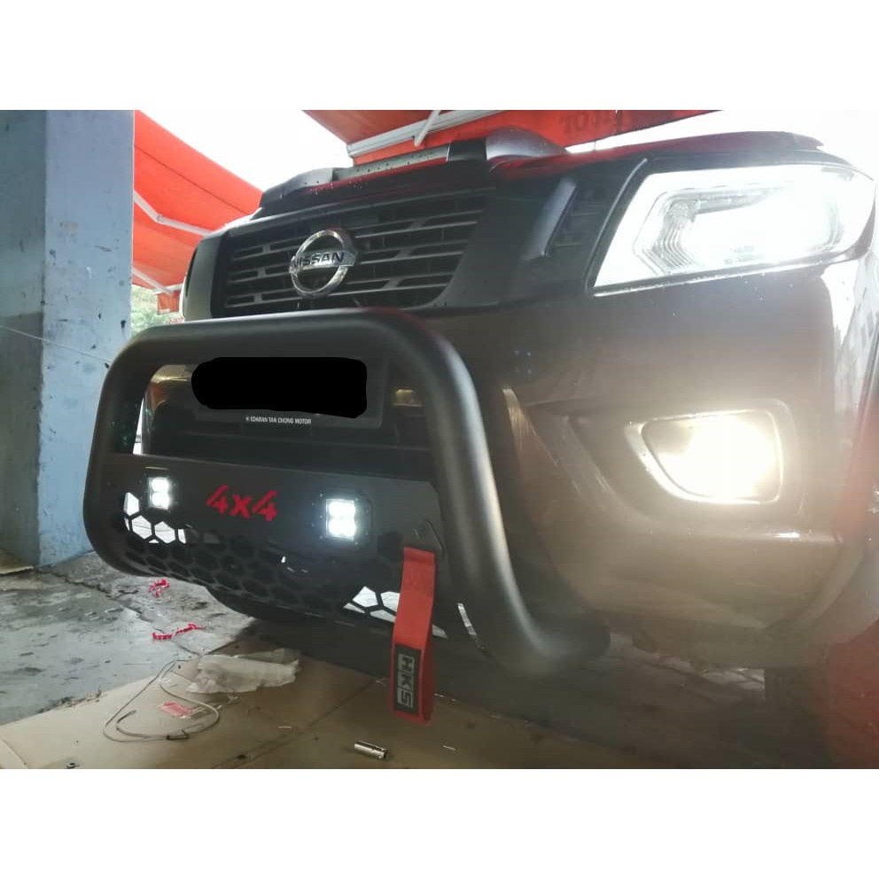 TOYOTA HILUX REVO ROCCO ROGUE 2015 2021 PIAK 4x4 Metal Nudge Bar Bull