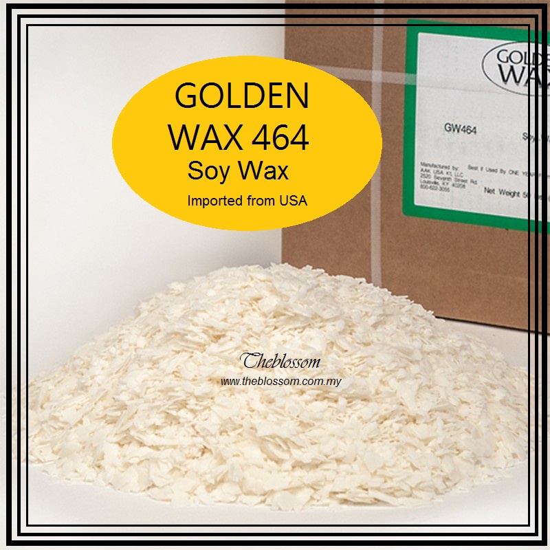 Golden 464 Soy Wax Flakes (imported from USA) 大豆蜡 GW 464 Candle