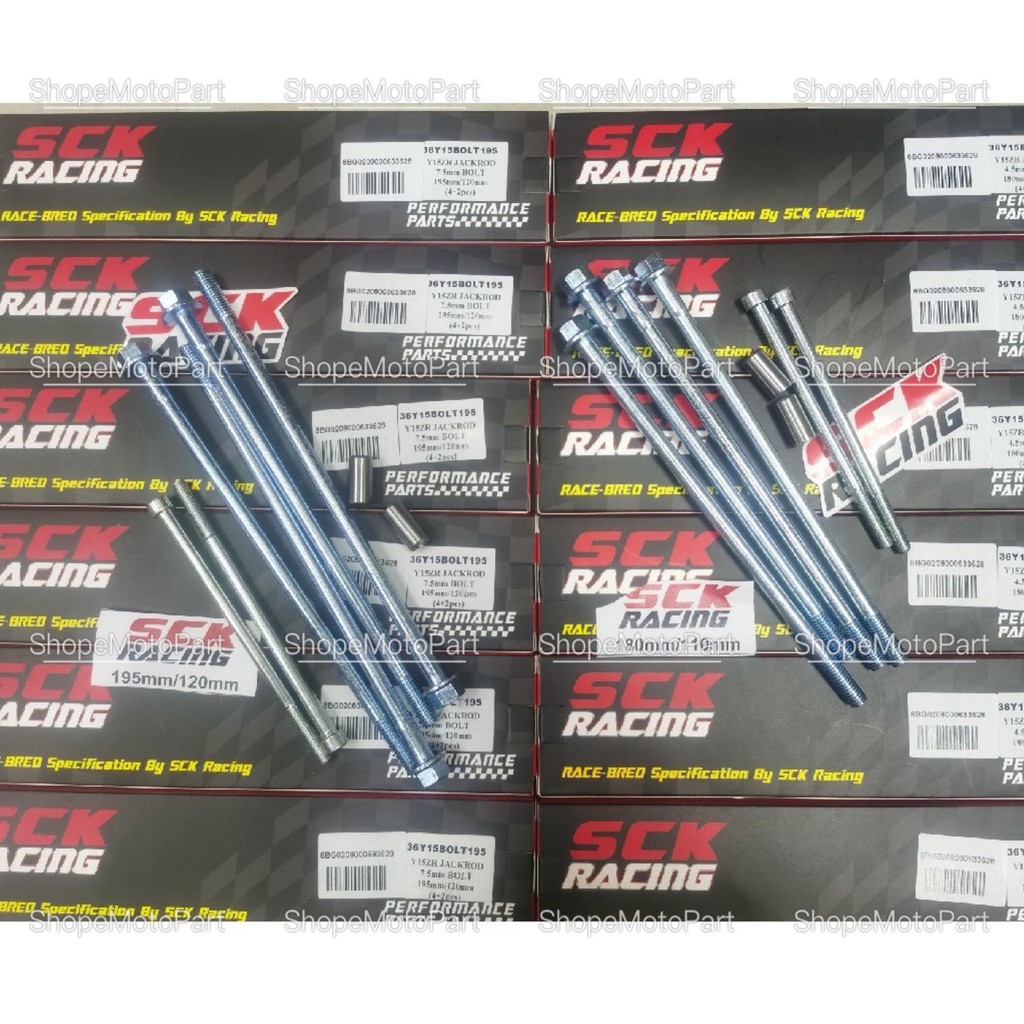 LC135 Y15 Y15ZR RS150 HEAD SCREW JACK ROD BOLT EXTRA LONG Block BLOK