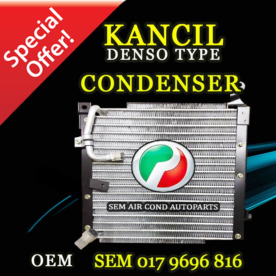 PERODUA KANCIL DENSO TYPE OEM CONDENSER/ KONDENSER (CAR AIRCOND SYSTEM