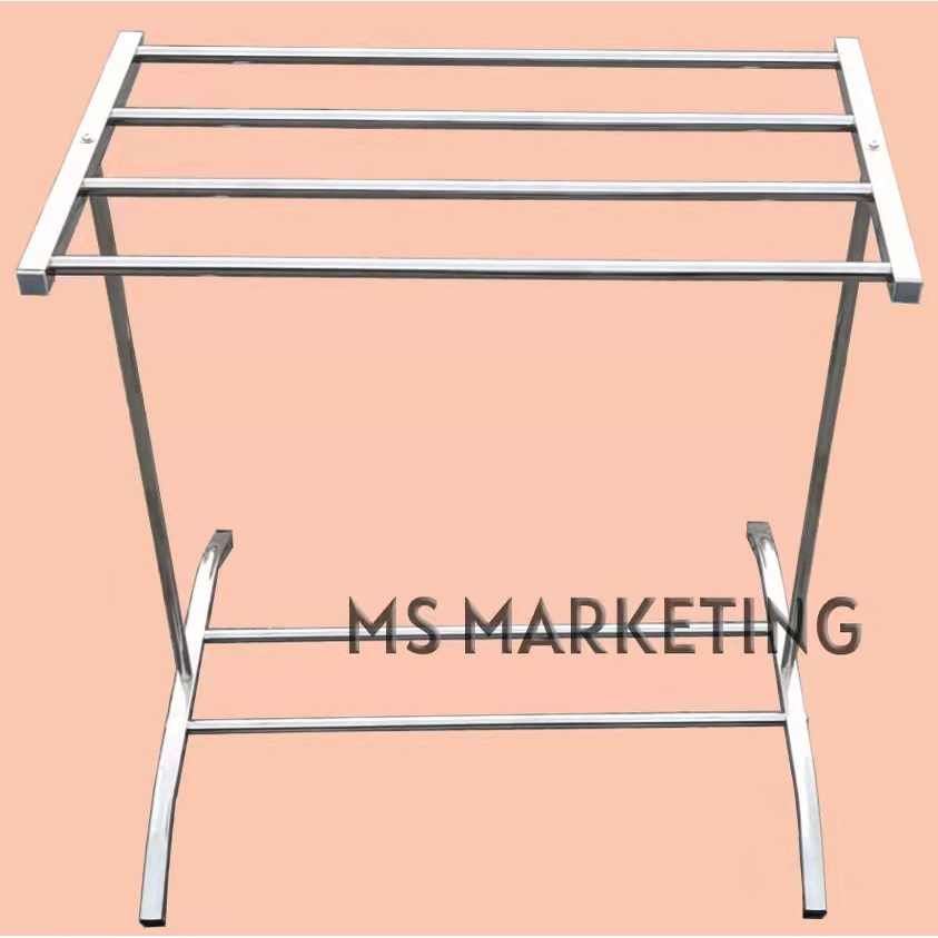 MS Stainless Steel Towel Hanger/ Towel Rack/ Clothes Drying Rack