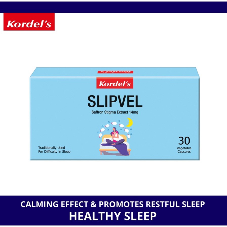Kordel's Slipvel 30's Saffron Stigma Extract 14mg [improve sleep