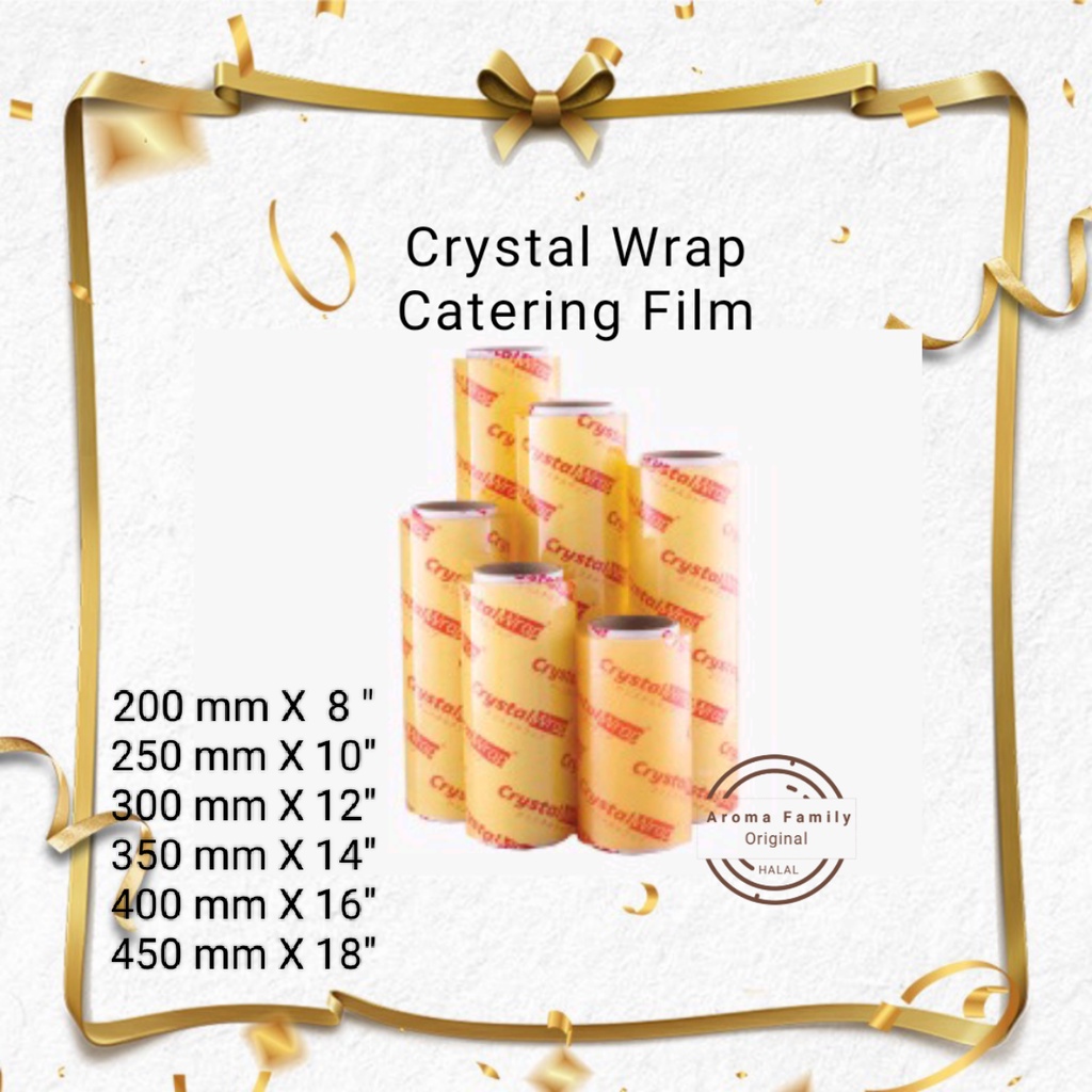 Crystal Wrap Catering Film Shopee Malaysia