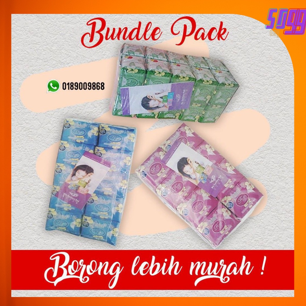 Panty Liner Herba, Pad Wanita, Tuala Wanita Avail Original. Sanitary