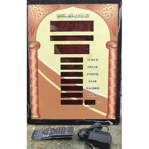 WALL CLOCK AZAN DIGITAL LED/WALL CLOCK AZAN LED DIGITAL /AZAN&PRAYER
