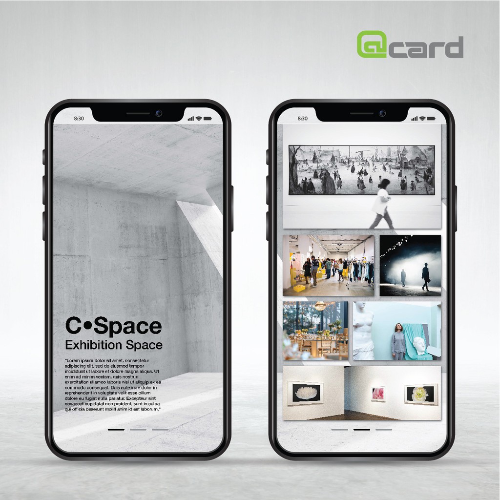 Digital Business Card Scape Rent│Virtual Card / Online Name Card / E