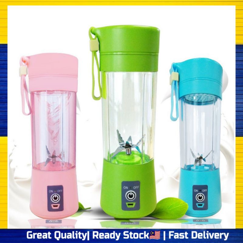 Mesin Pengisar Jus Electric Mixer Juicer Usb Handheld Mini Fruit Juice