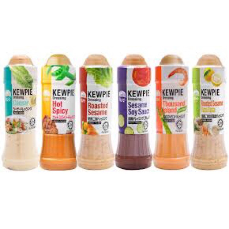 Kewpie Dressing Roasted Sesame/Soy Sauce/Yuzu Taste210ml. Shopee