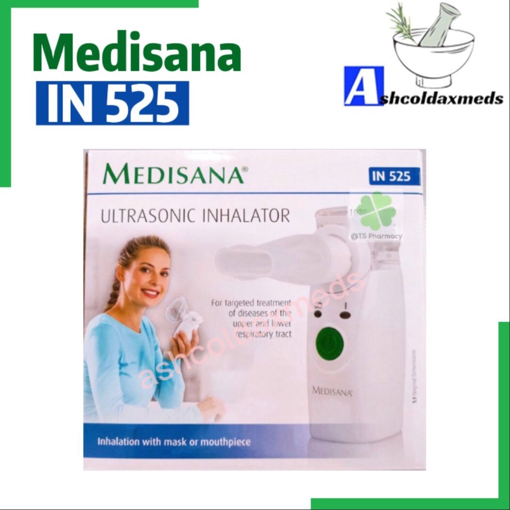 MEDISANA ULTRASONIC INHALATOR NEBULISER IN525 FULL SET (Made in Germany
