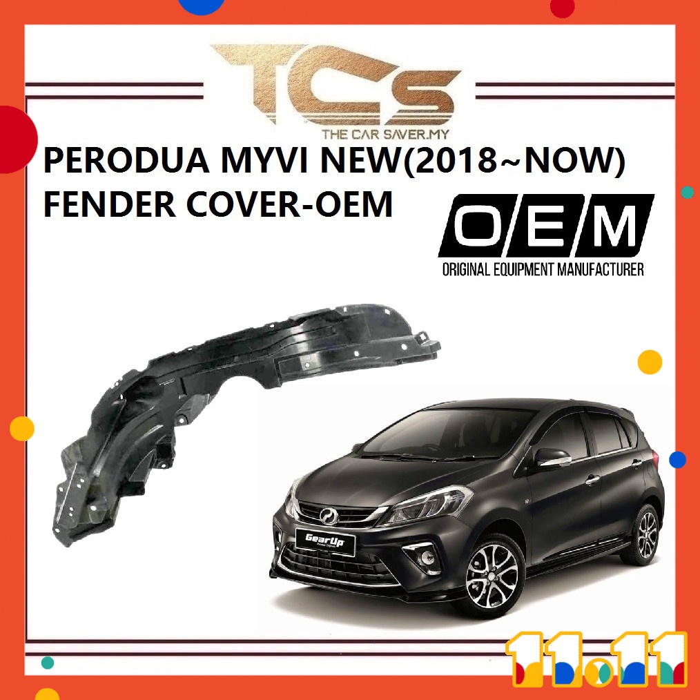 Perodua Myvi New (2018Now) Front Fender Inner Cover/Fender Liner/Daun