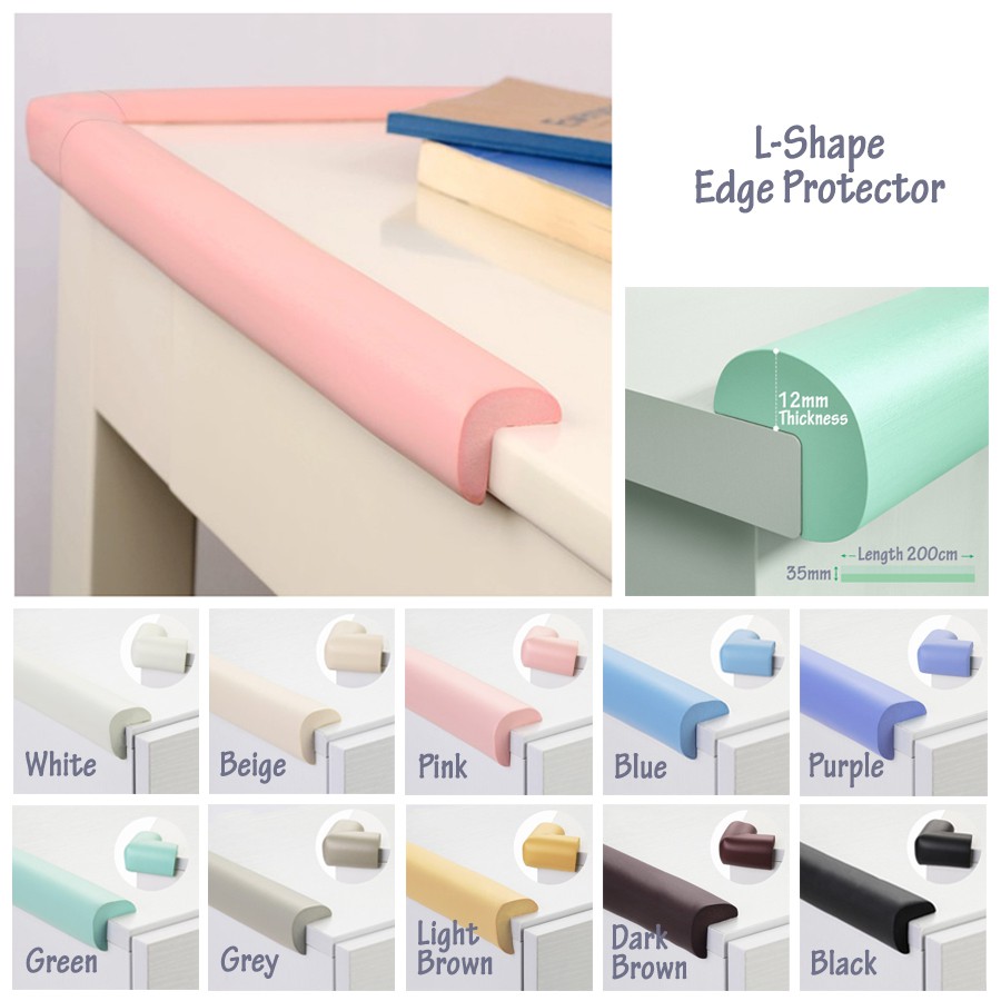 Baby Edge Protector Soft Rubber Hurt Prevention Edge Corner Guards Baby