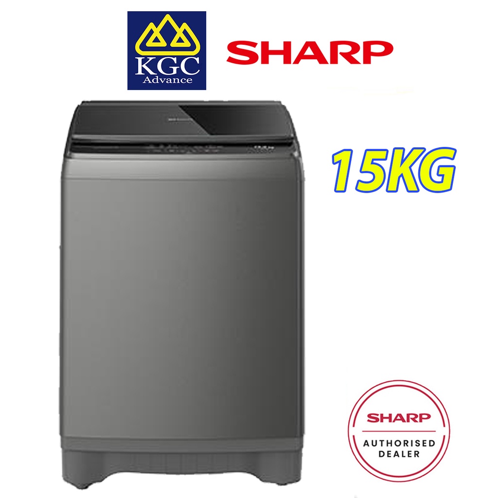 Sharp Top Load Fully Auto Washing Machine (15kg) ESX159 Shopee Malaysia