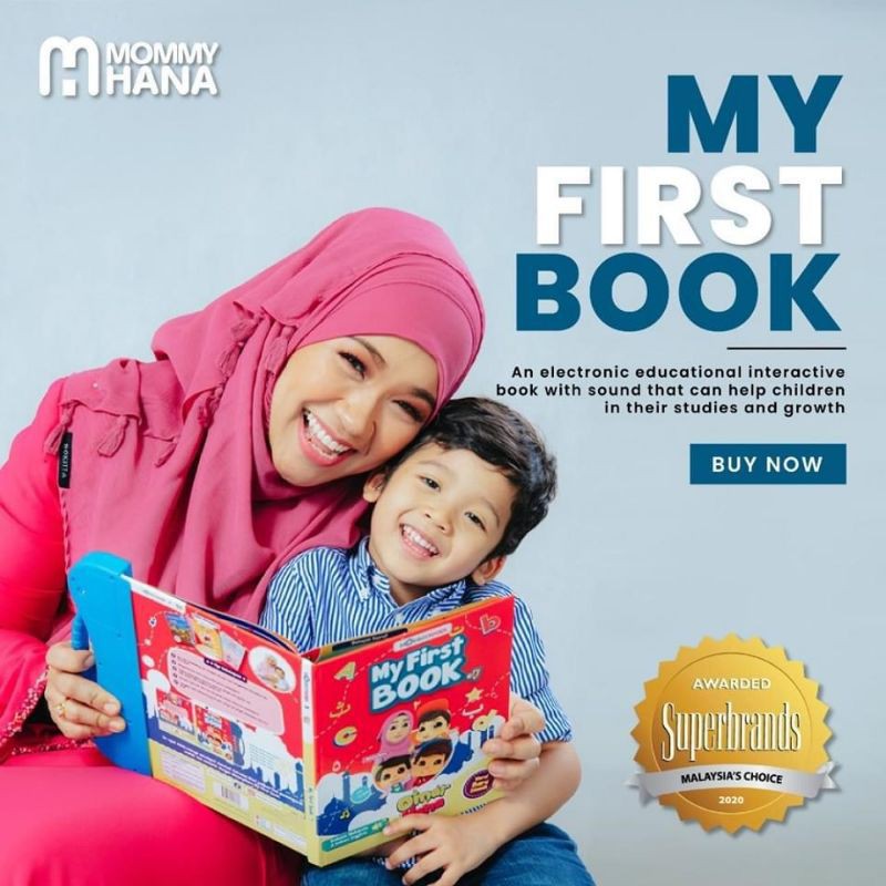 Hot SELLING book in malaysia 🔥🔥 my first book mommyhana Shopee Malaysia