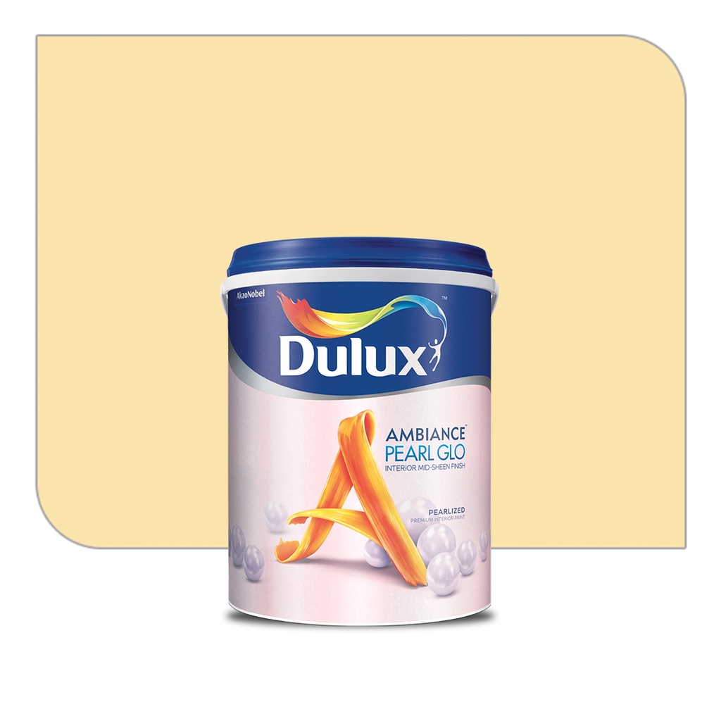 Dulux Ambiance Pearl Glo Interior Wall Paint (Pastel Yellow Colours