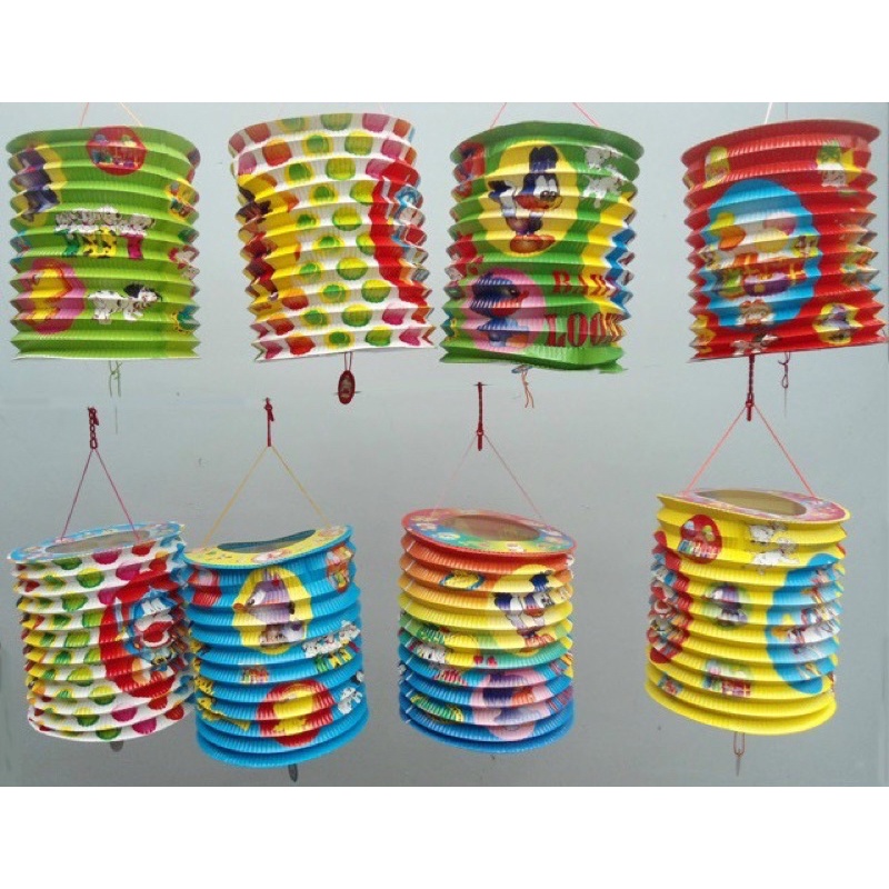 Comboo 10 Round Cylinder Paper Lights (Using Candles Or Leds) Shopee